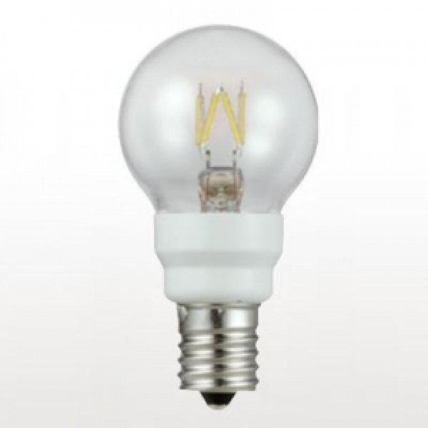 画像1: 【バラ】ウシオ LDG2L-G-E17/D27/4 ●LED電球 グローブ形 調光対応 全光束:36lm 白熱球10W相当 【E17口金】 直径:40mm (1)